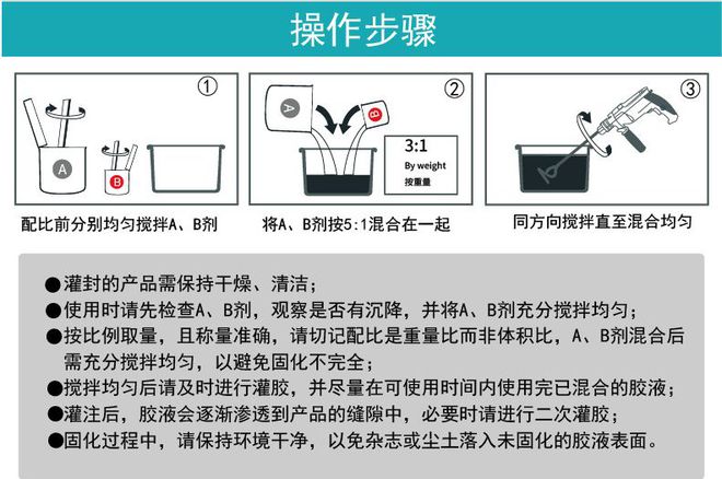 环氧灌封胶使用方法_环氧灌封胶怎么去除_环氧灌封胶